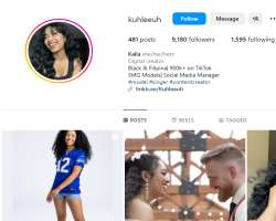 She also shares her modeling photographs on Instagram and is managed by SMG Models.